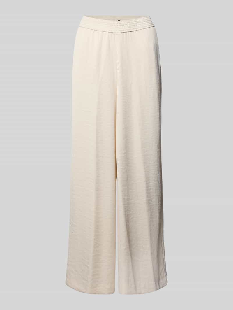 comma Stoffen broek met elastische band