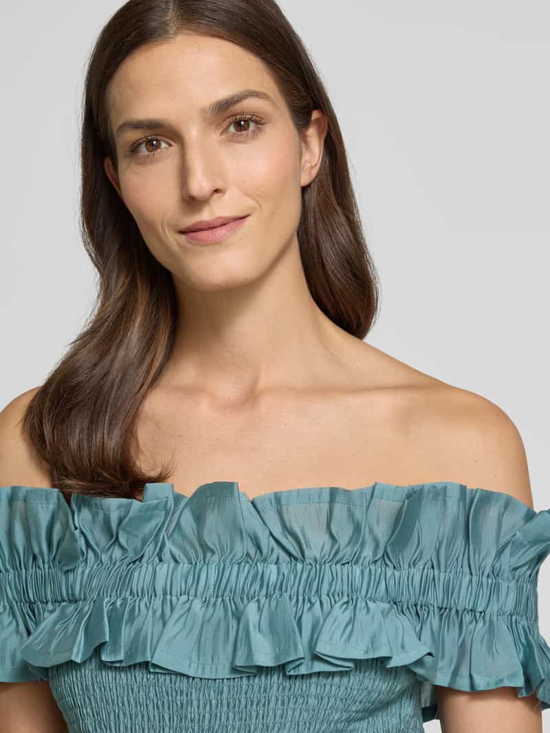 Copenhagen Muse Blouseshirt met carmenhals model 'MOLLY'