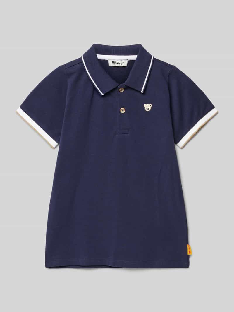 Steiff Regular fit poloshirt met logobadge