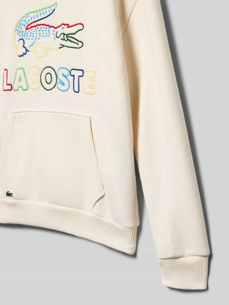 Lacoste Regular fit hoodie van katoenmix