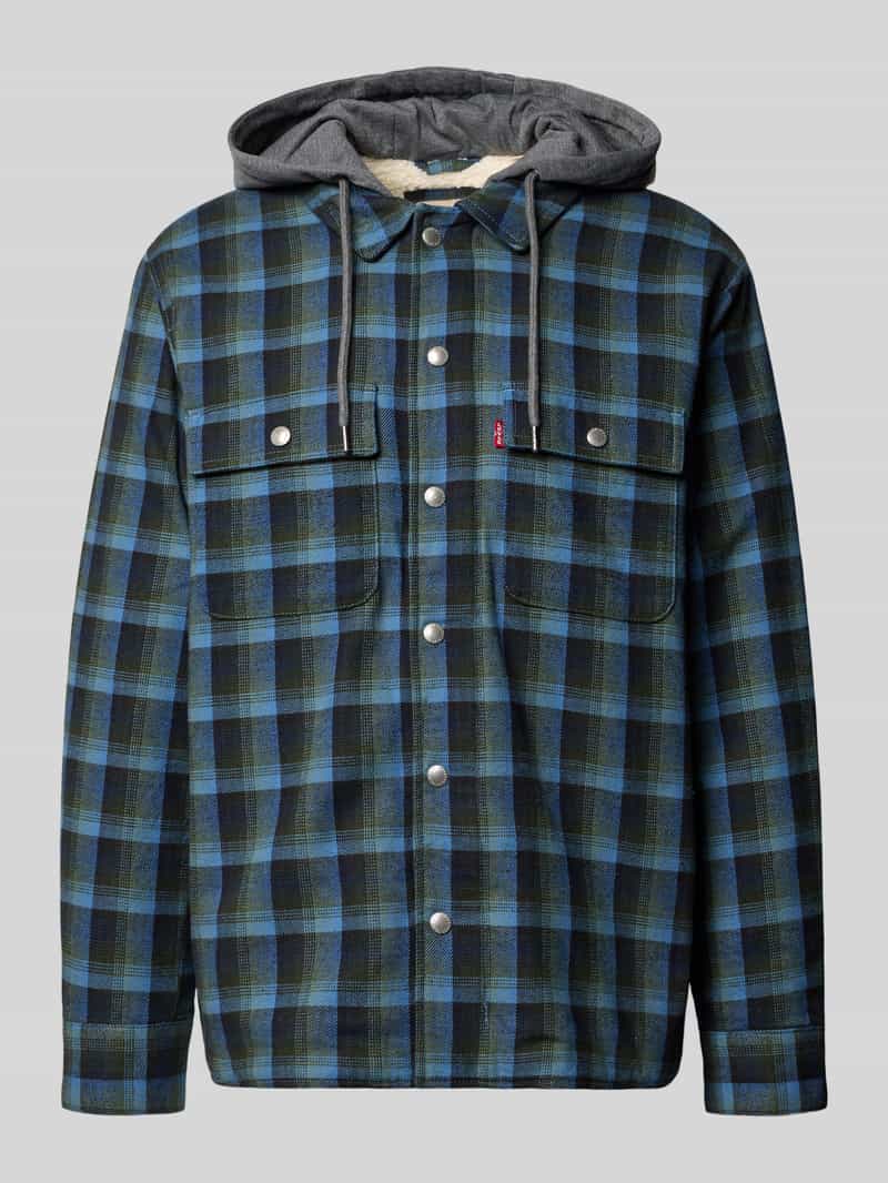 Levi's Regular fit overhemdjack met capuchon model 'FRANCISCO'
