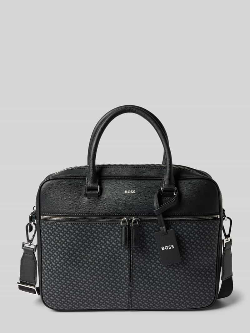 Boss Laptoptas met draagband model 'Zair'