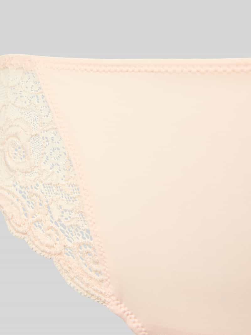 MARIE JO Slip met semi-transparante garnering model 'Cyrile'