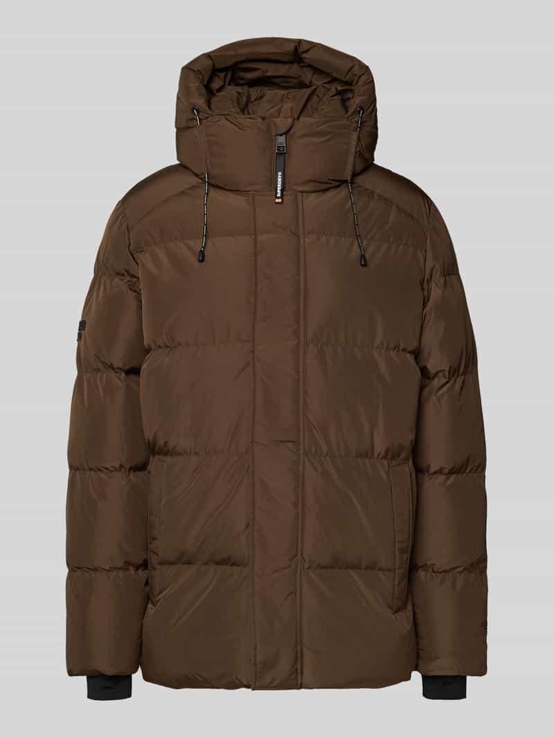 Superdry Gewatteerd jack met capuchon