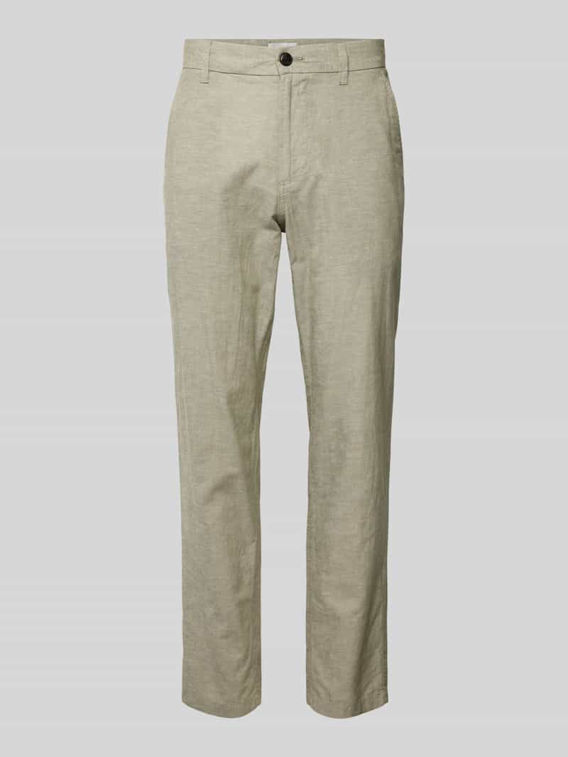 Jack & jones Tapered fit chino met ceintuurlussen, model 'SUMMER'