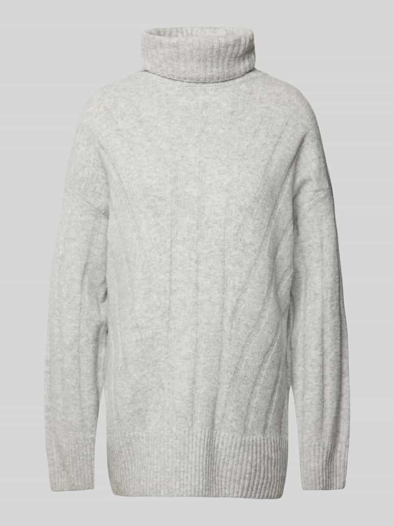 Only Loose fit gebreide pullover met brede omslag model 'JEANETT'