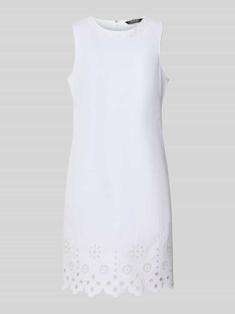 Lauren Ralph Lauren Mini-jurk met broderie anglaise model 'RADELAH'