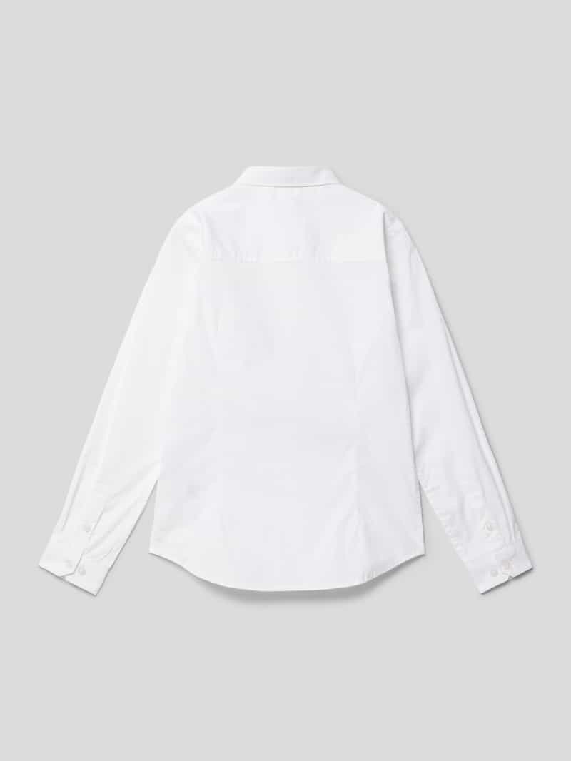 Slim fit overhemd met kentkraag s.Oliver RED LABEL