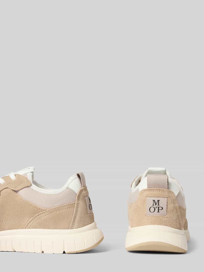 Marc O'Polo Lage sneakers van echt runderleer