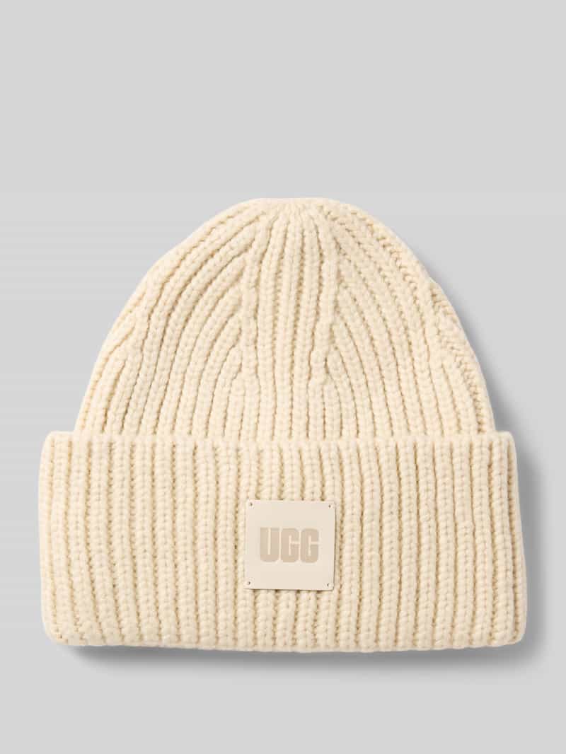 Ugg Beanie met labeldetail