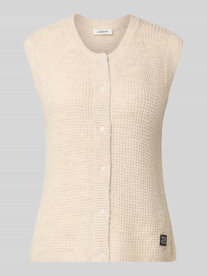 s.Oliver RED LABEL Regular fit spencer met alpaca
