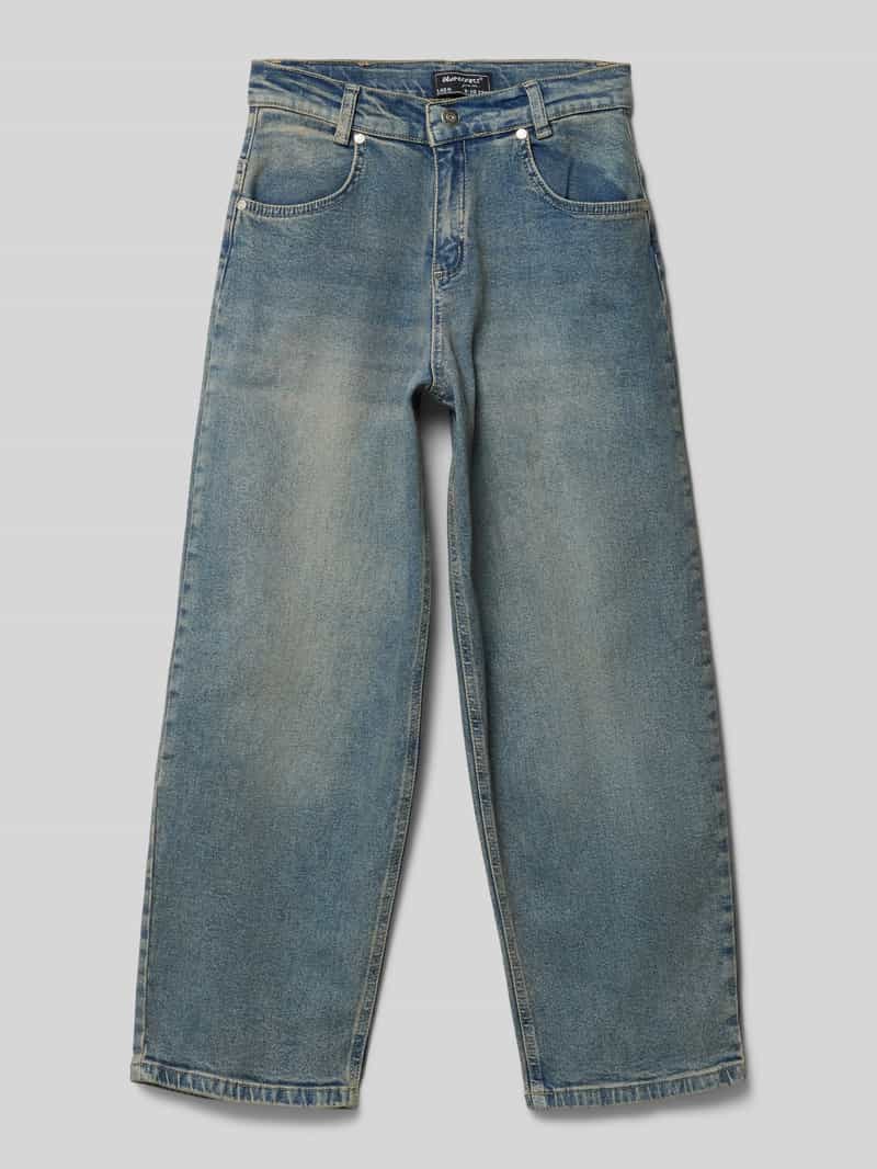 Blue Effect Jeans met labeldetail