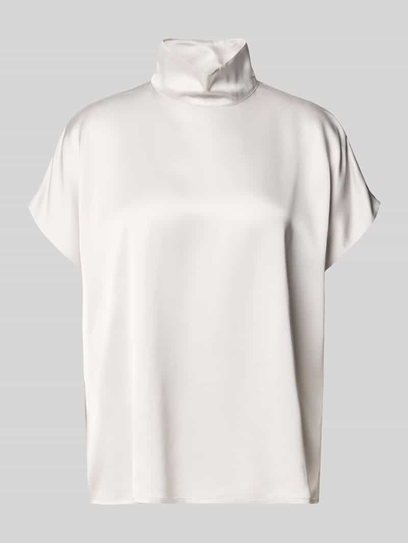 Vloeiende blouse met opstaande kraag - curated by Isabelle Hartmann