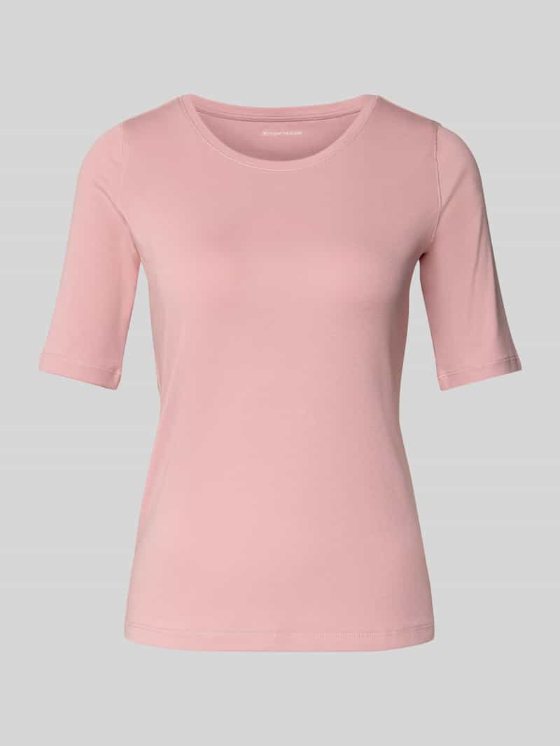 Tom Tailor Regular fit T-shirt van katoenmix
