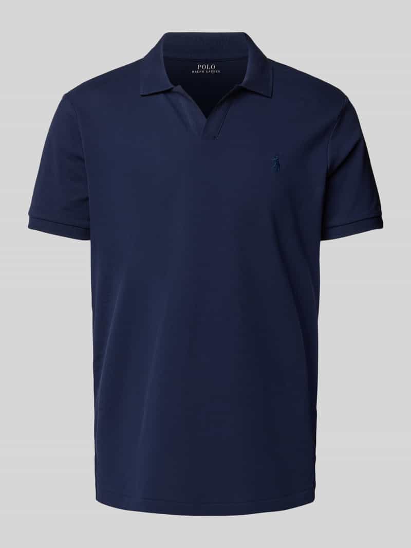 Polo Ralph Lauren Regular fit poloshirt met labelstitching model 'JOHNNY'