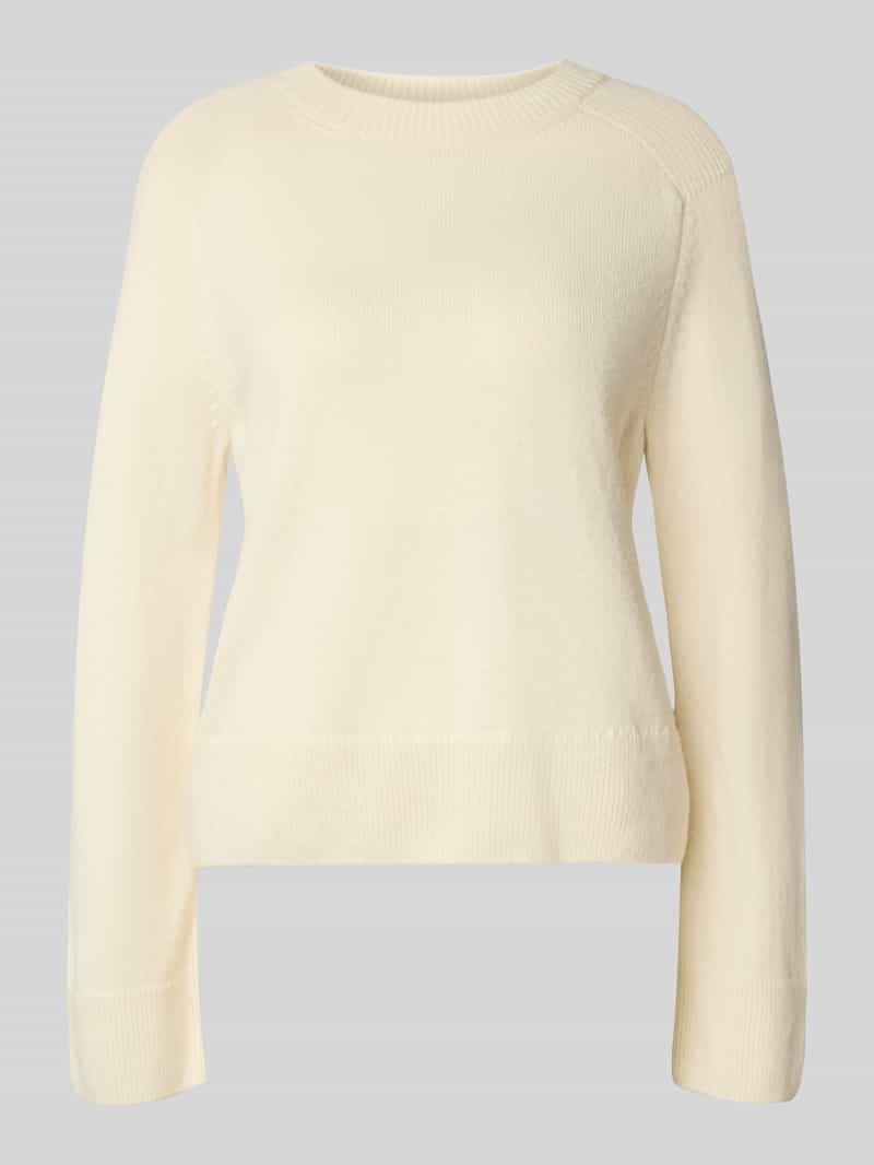 LANIUS Korte wollen pullover met ronde hals