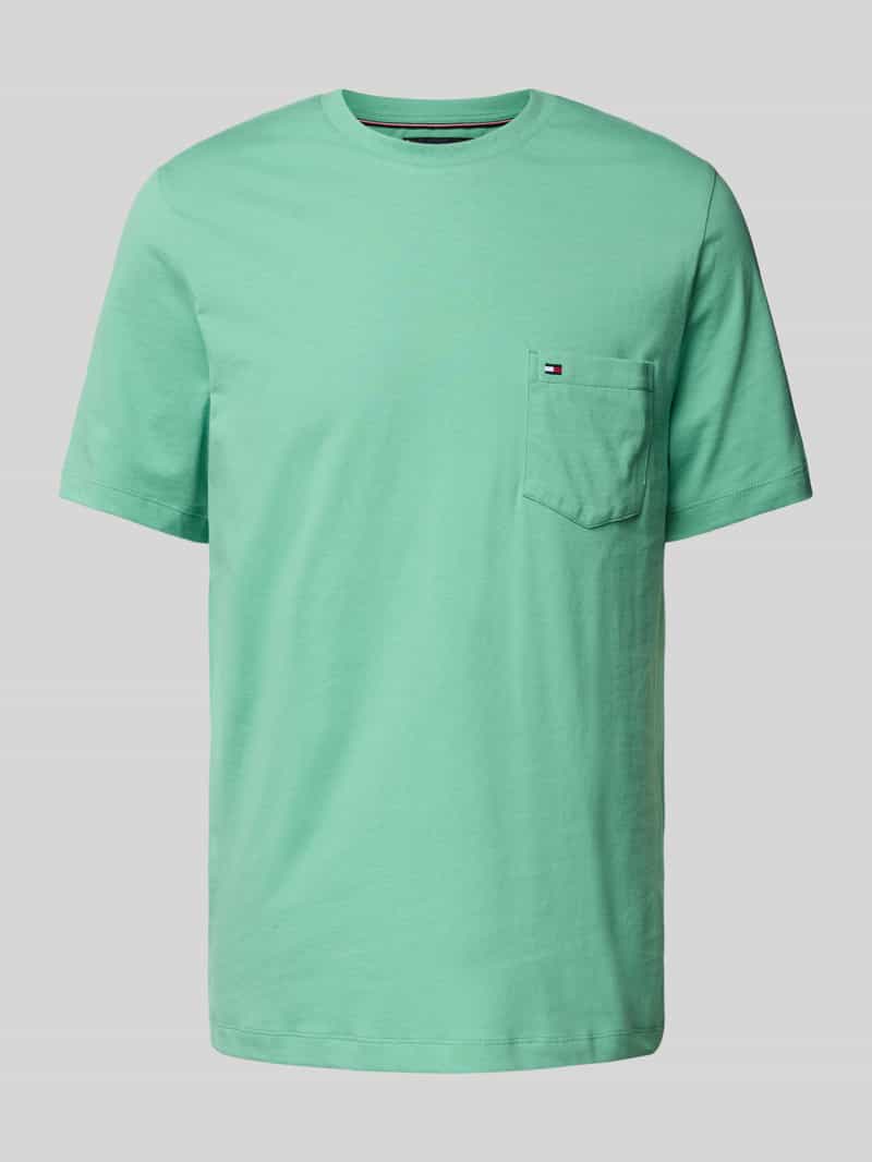Tommy Hilfiger Regular fit T-shirt van puur katoen