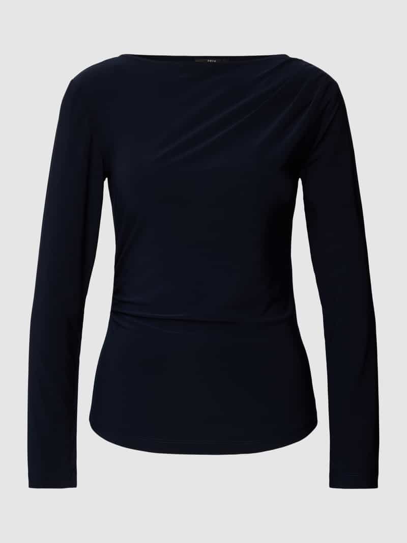 Zero Shirt met lange mouwen en draperingen