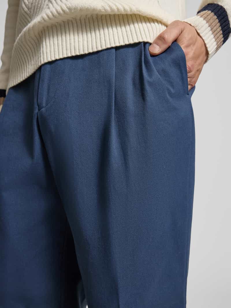 Boss Wijde broek van katoenmix model 'PAT'