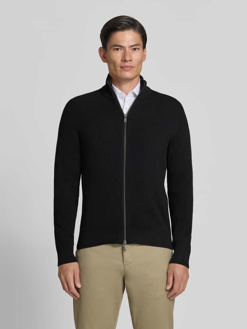 MCNEAL Gebreid jack met opstaande kraag model 'LEVI'