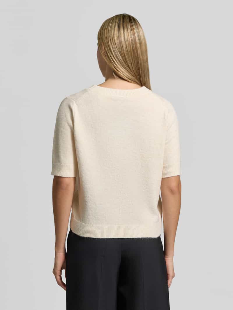 S.Oliver Regular fit pullover met wol ecru, foto 2
