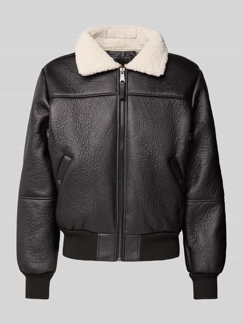 Alpha industries Regular fit bomberjack met kentkraag