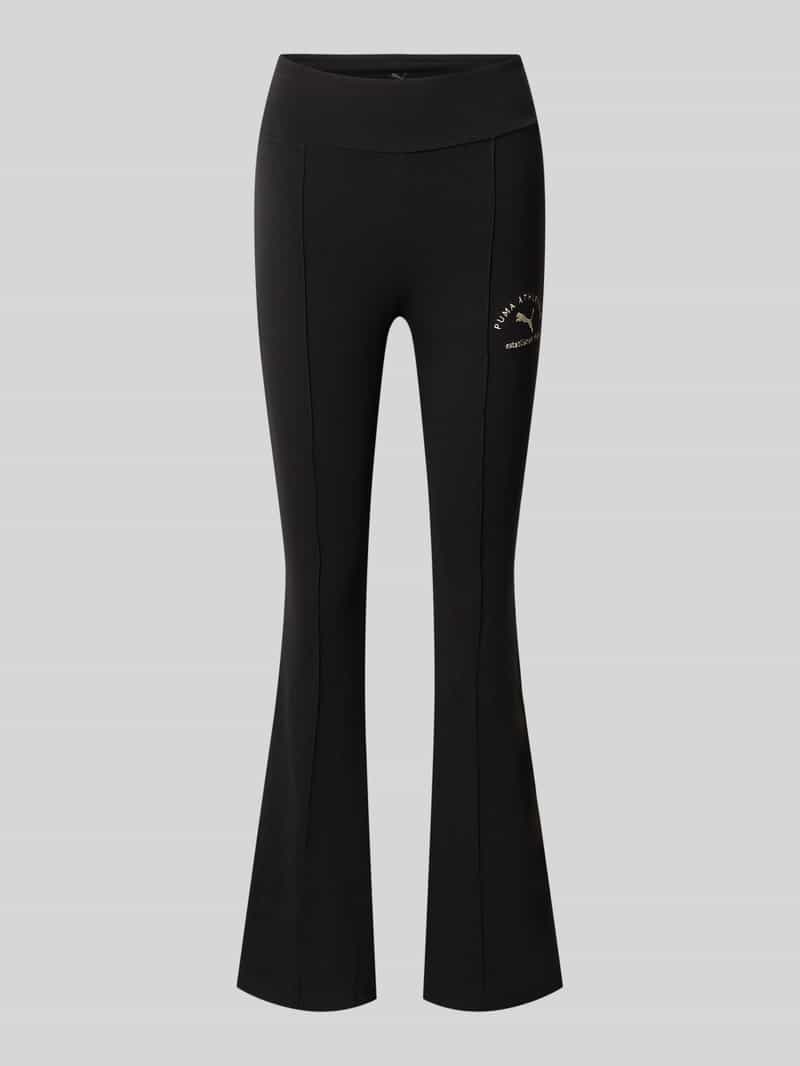 Puma Slim fit bell bottom met labeldetail