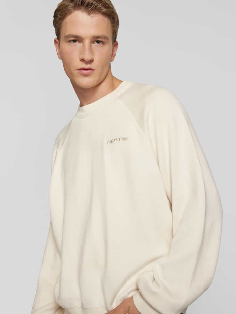 REVIEW Gebreide pullover met ribboorden