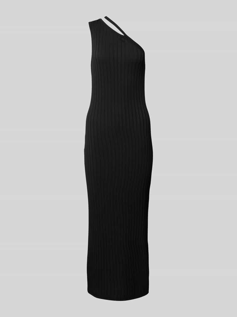 HUGO Maxi-jurk met labelstitching model 'Sepinty'
