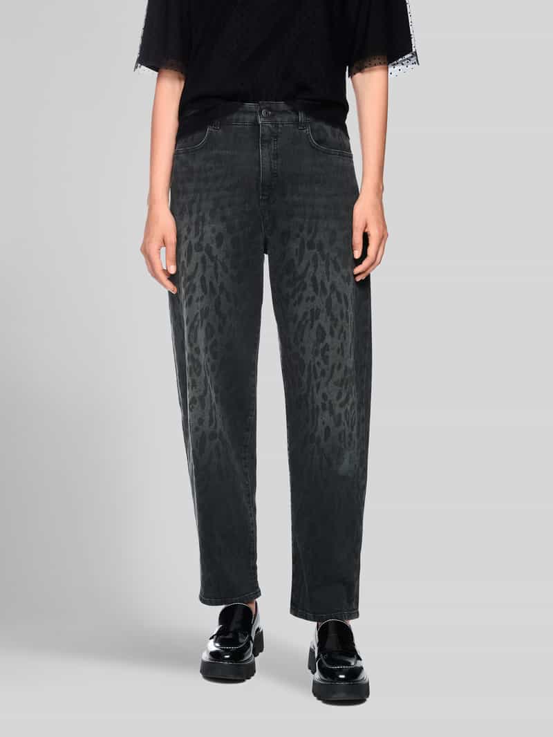 Marc Cain barrel fit jeans van katoenmix