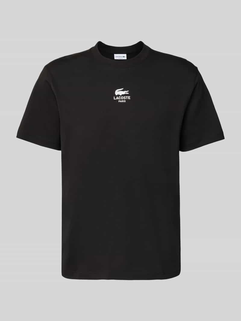Lacoste Regular fit T-shirt van puur katoen