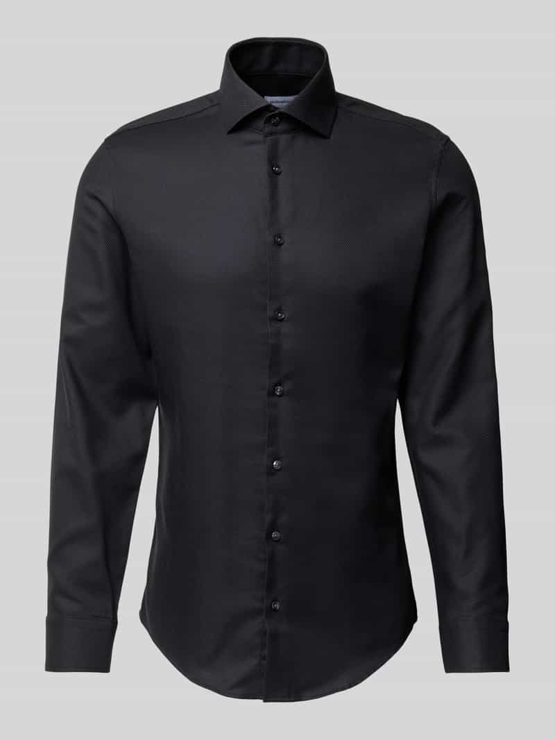 seidensticker Slim fit zakelijk overhemd met haaikraag