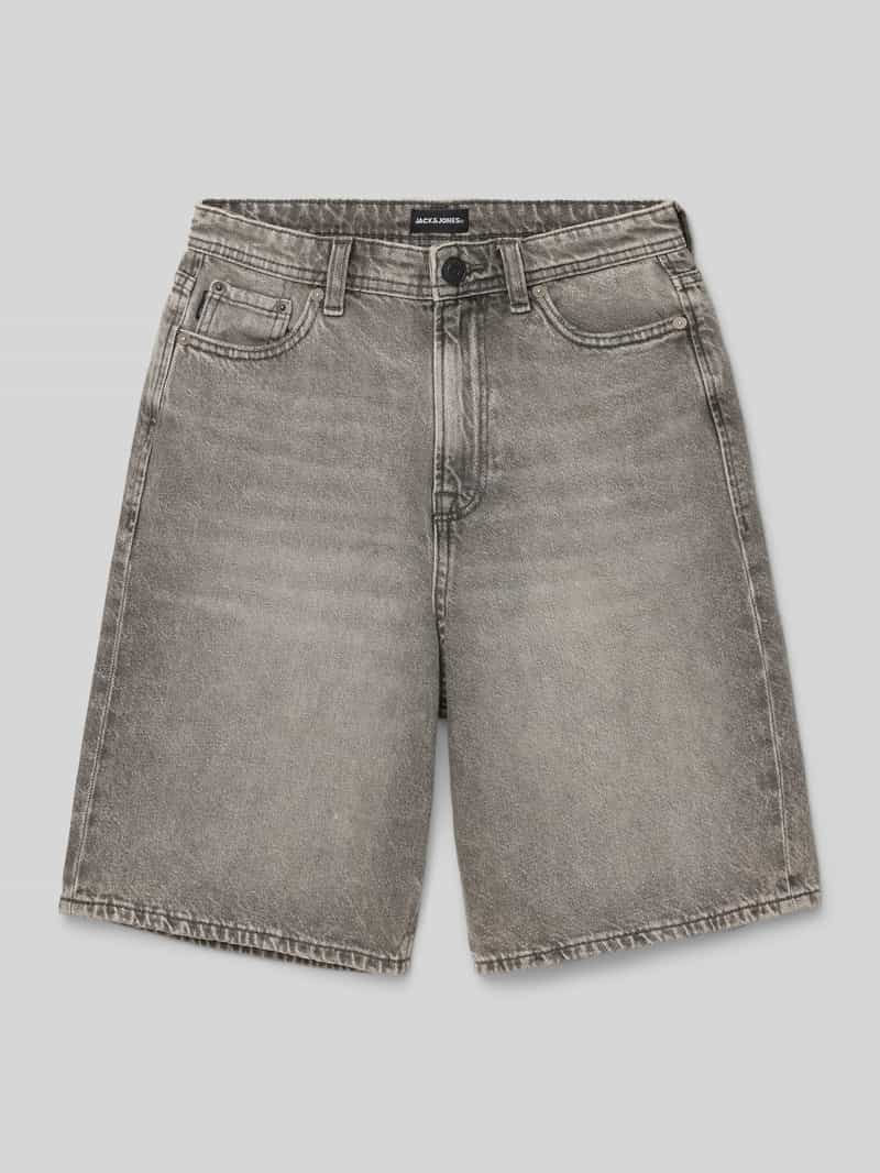 jack & jones Korte jeans in 5-pocketmodel model 'IRON'