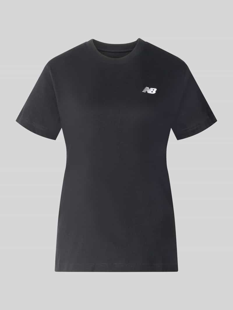New Balance Regular fit t-shirt van puur katoen zwart, foto 7