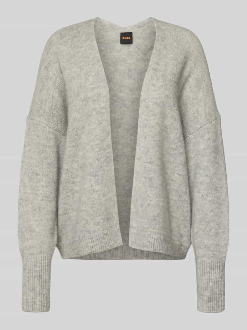 Boss Orange Regular fit cardigan van wolmix met alpaca model 'C_FALESCANAS'