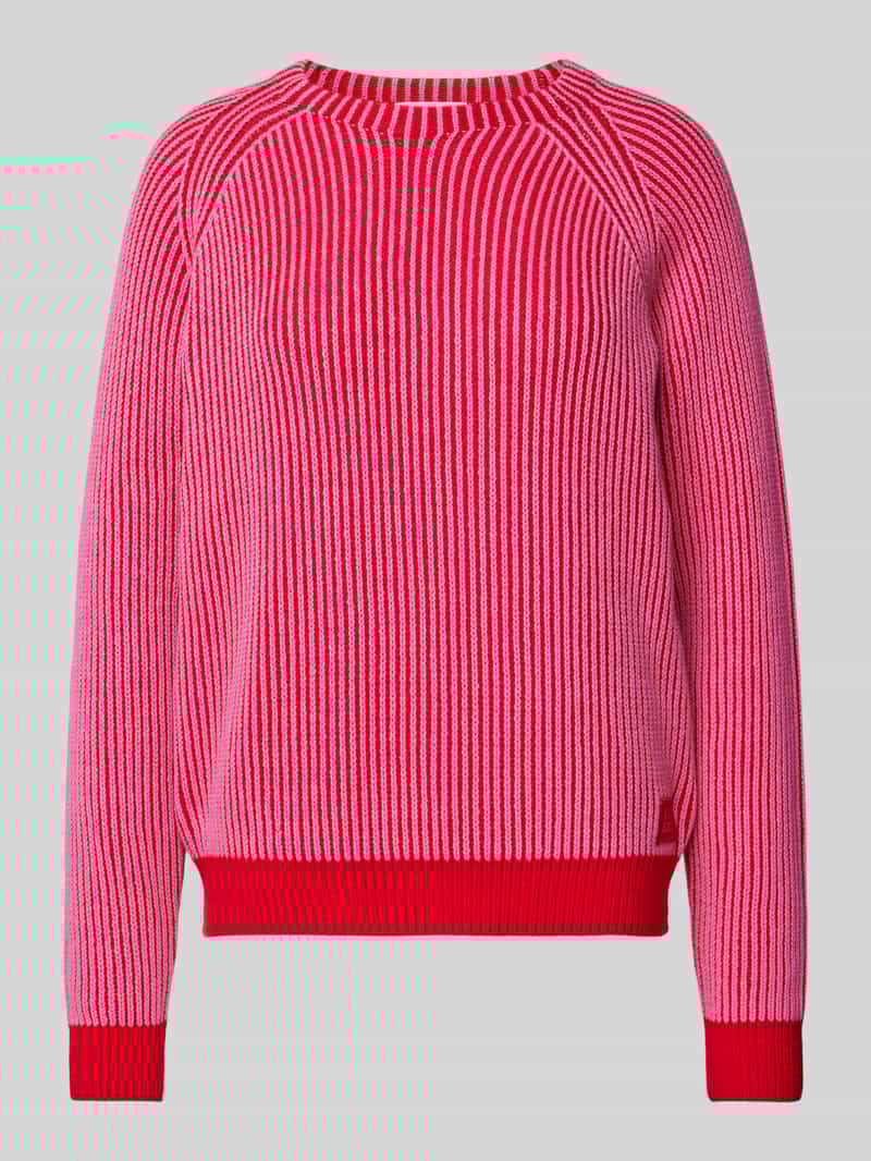 Pepe Jeans Gebreide pullover met ronde hals model 'PALMA'