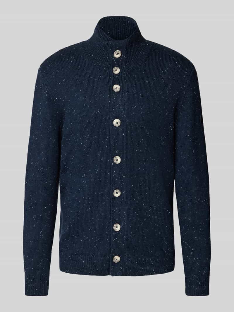 Tom Tailor Regular fit gebreid jack met katoen