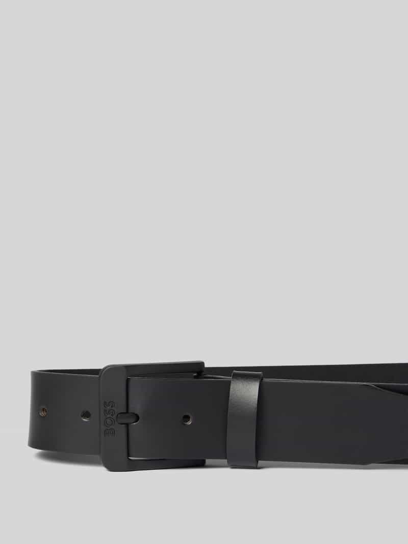 Boss Riem met labeldetails model 'Jemio'