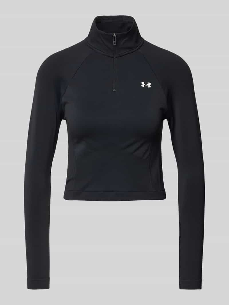 Under Armour Shirt met lange mouwen en schipperskraag, model 'Vanish'