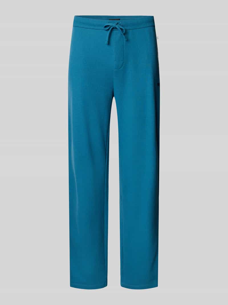 Boss Regular fit sweatpants van katoenmix