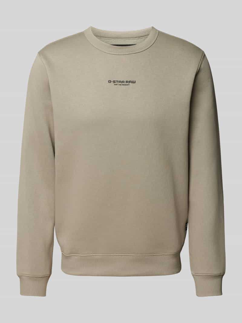G-Star Raw Sweatshirt met labelprint