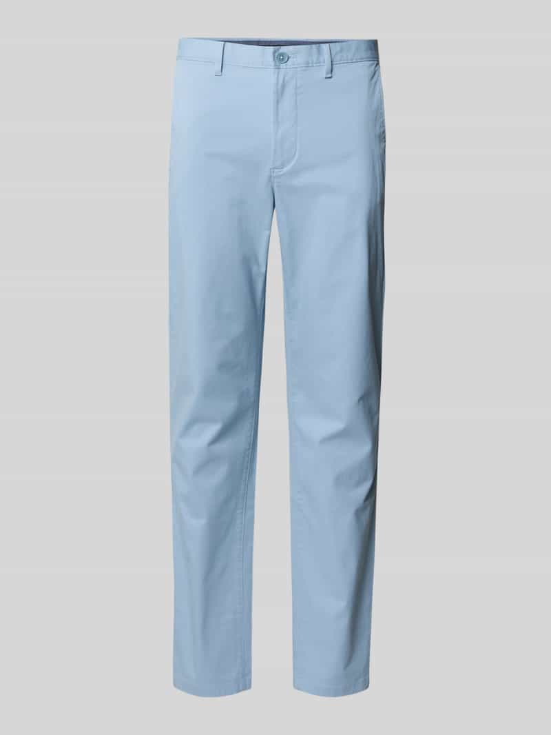 Tommy Hilfiger Straight fit chino van katoenmix