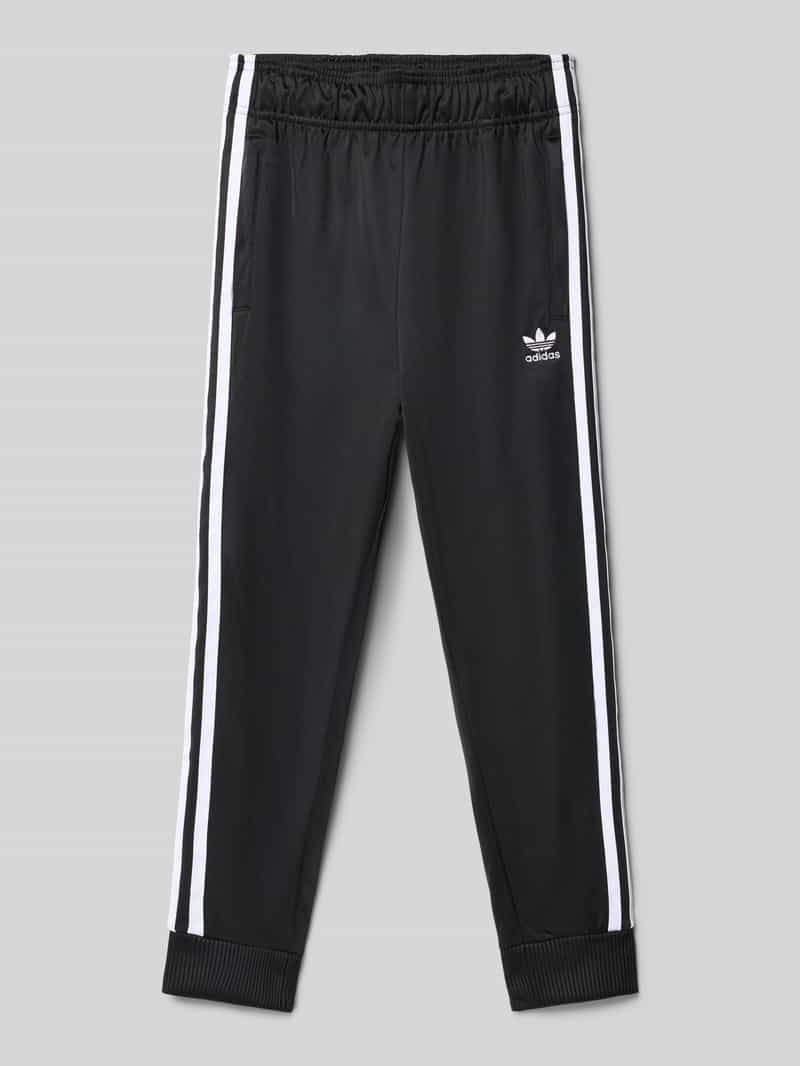 adidas Originals Regular fit sweatpants met logostitching model 'Track'