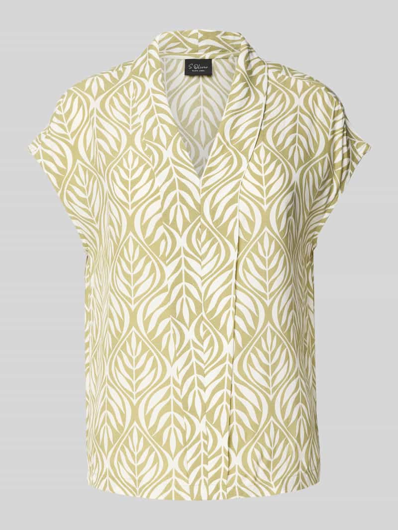s.Oliver BLACK LABEL Relaxed fit blousetop van pure viscose