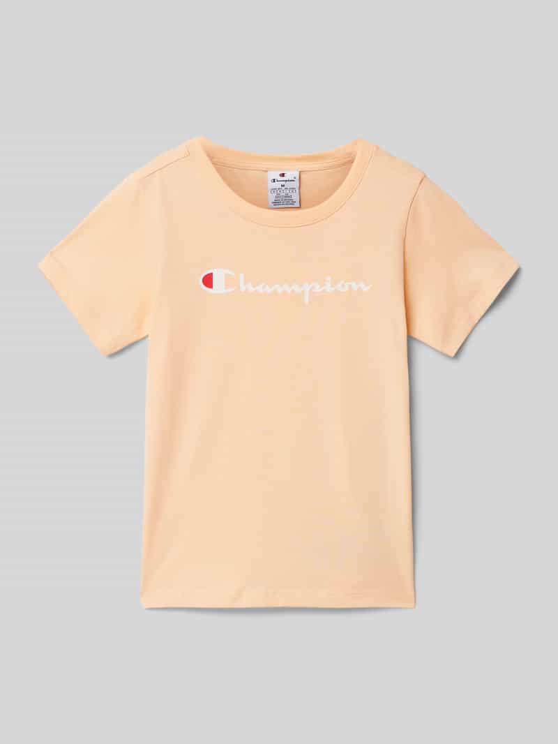 Champion T-shirt met labelprint