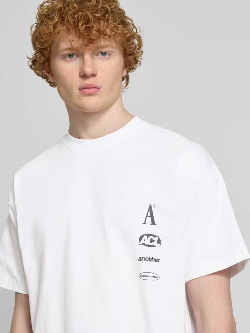 ANOTHER COTTON LAB T-shirt met labelprints