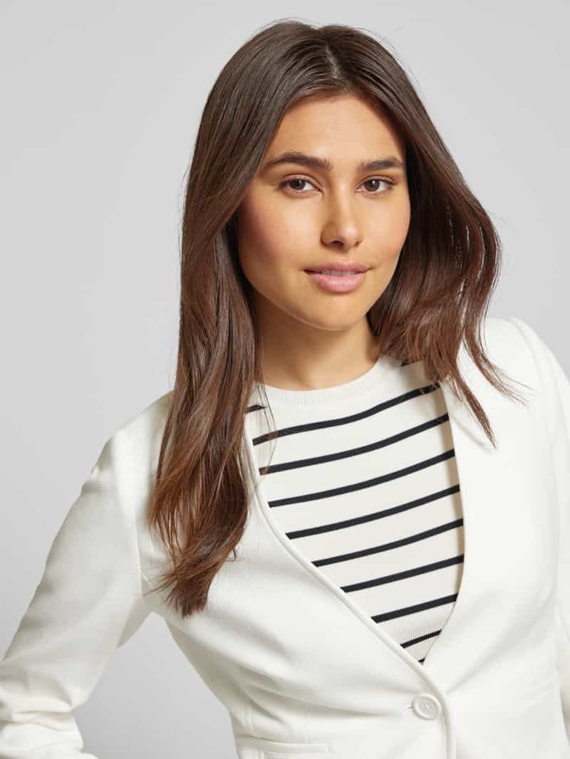 Zero Blazer met strookzakken