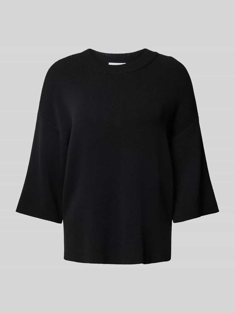 Jake*s Collection Gebreide pullover met 1/2-mouwen