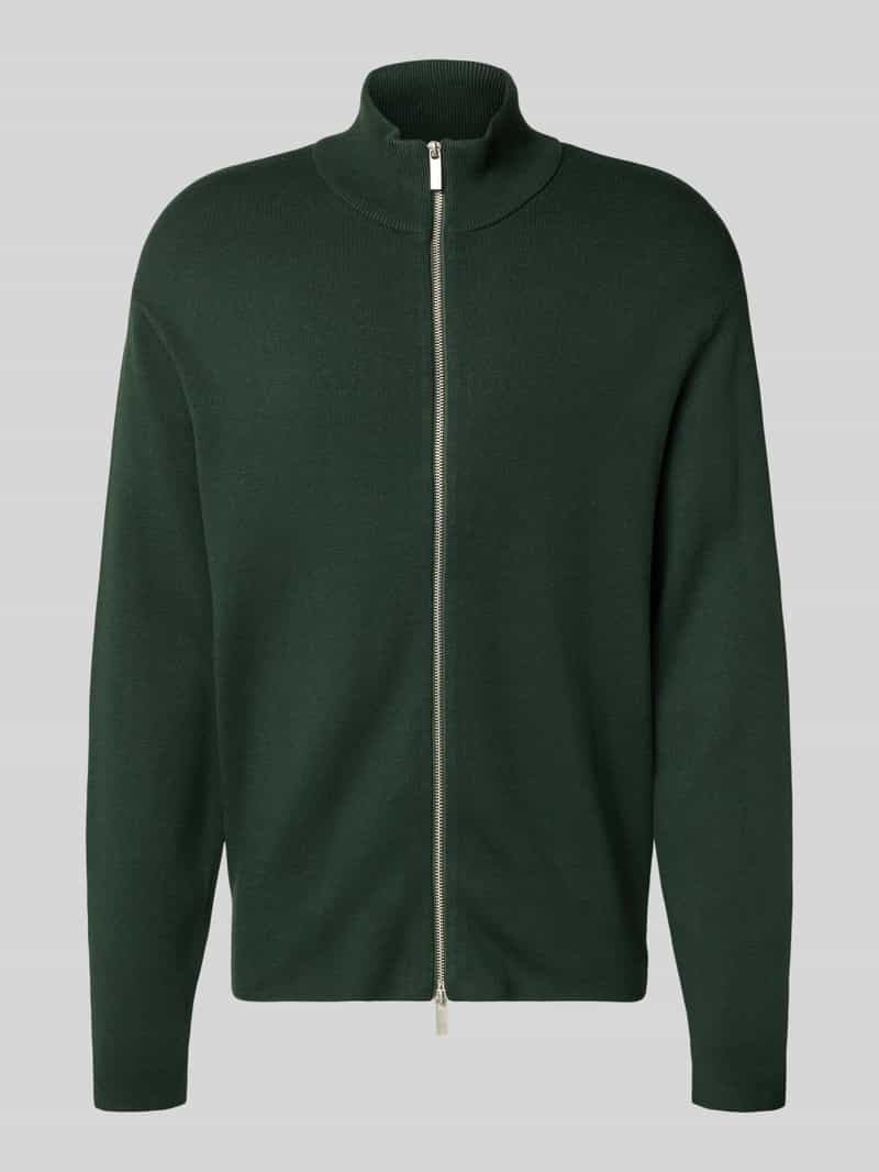 Selected Homme Relaxed fit gebreid jack van viscosemix model 'TELLER'