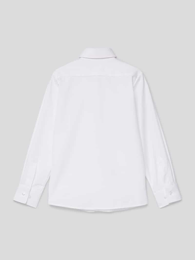 Slim fit zakelijk overhemd met knoopsluiting Paul Dantus